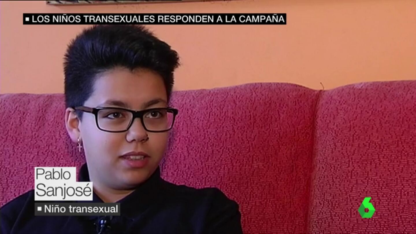 Pablo Sanjos&eacute;, ni&ntilde;o transexual
