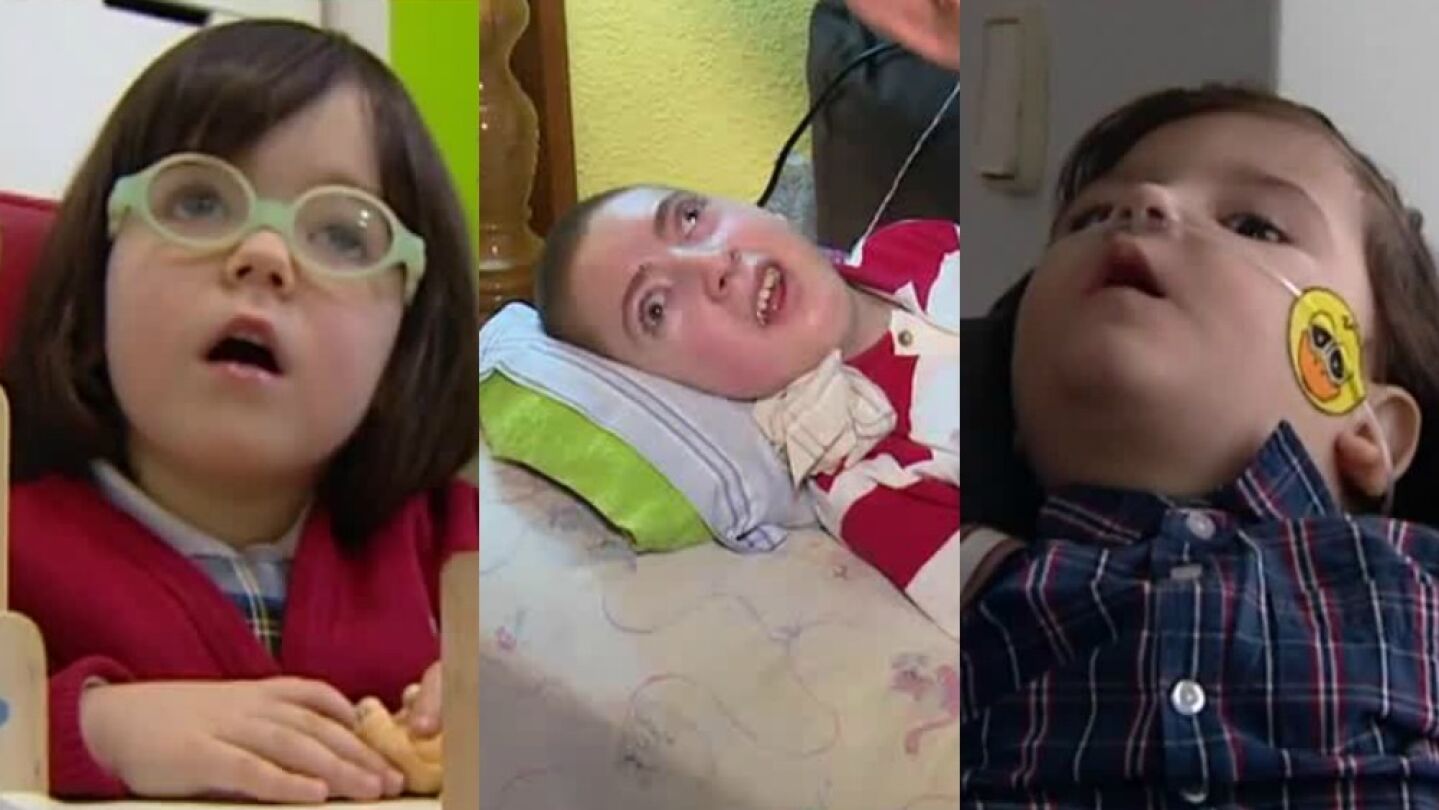 Jimena, Santi y Jorge luchan contra las enfermedades raras