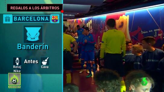Frame 10.715458 de: Desde pins hasta bombones: &iquest;qu&eacute; regala cada club a los &aacute;rbitros?