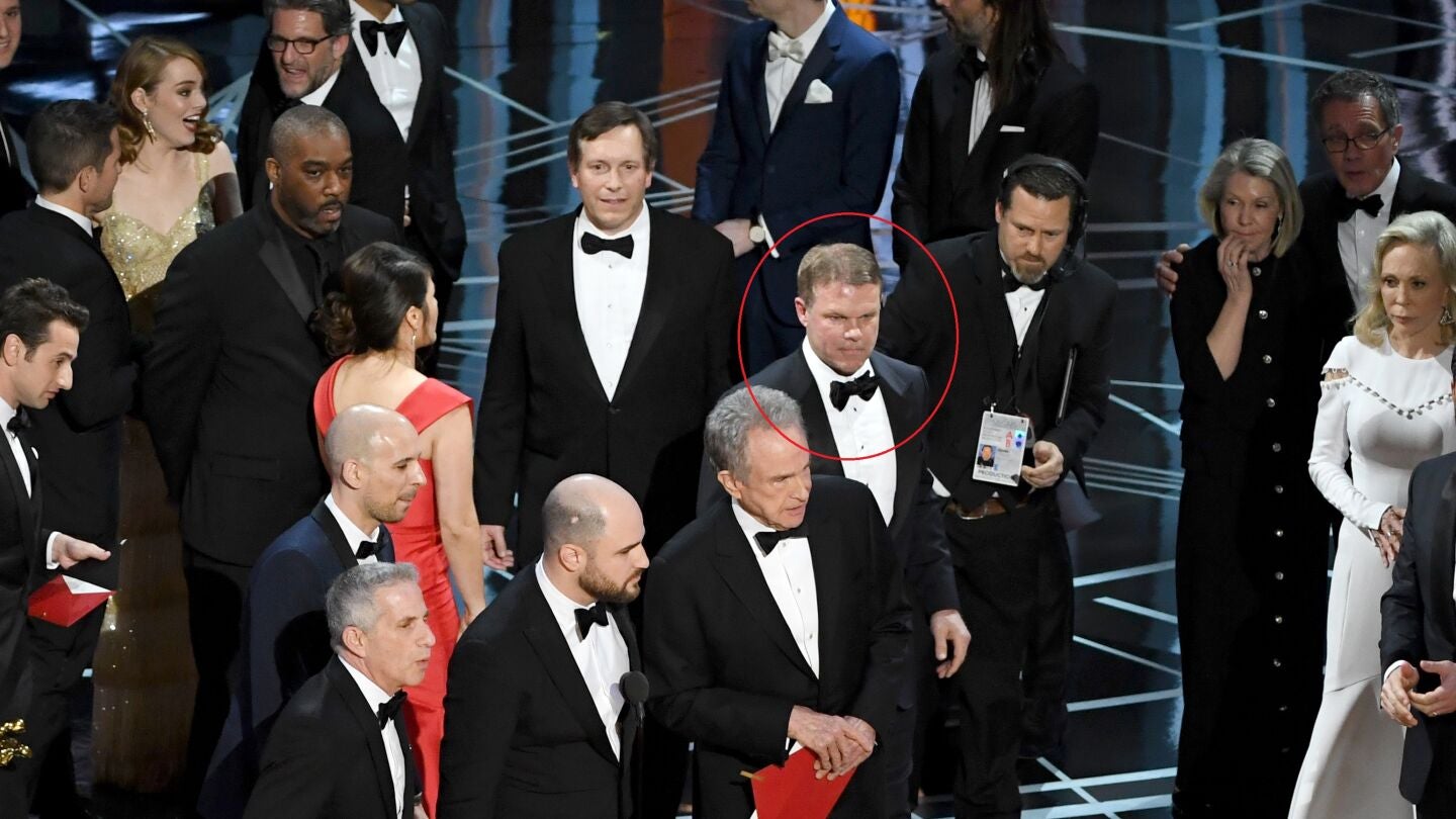 Brian Cullinan, destacado en el c&iacute;rculos, fue el responsable de la pol&eacute;mica de los sobres en los Oscars