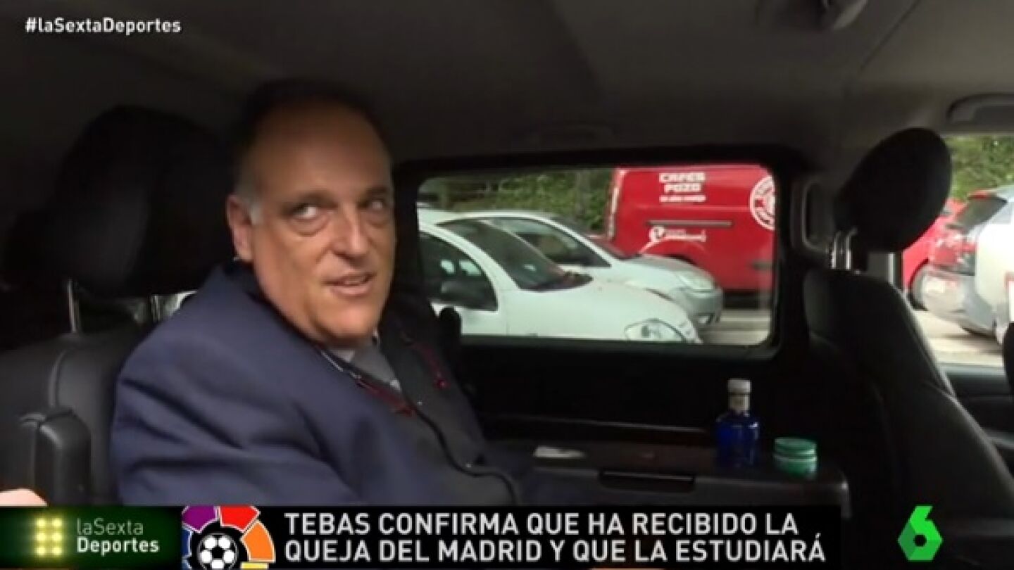 El presidente de LaLiga, Javier Tebas