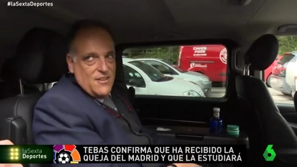 El presidente de LaLiga, Javier Tebas