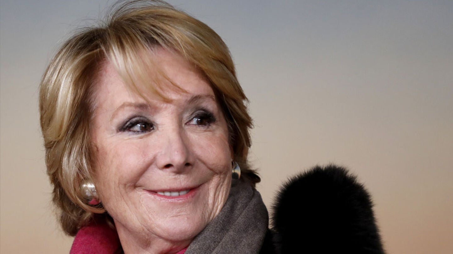 Esperanza Aguirre en una imagen de archivo