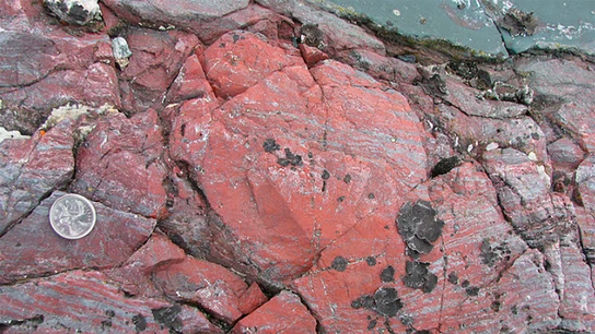 Formación rocosa de Canadá donde se han encontrado los fósiles más antiguos de la Tierra Formación rocosa de Canadá donde se han encontrado los fósiles más antiguos de la Tierra