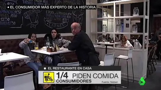 Clientes de un restaurante Clientes de un restaurante