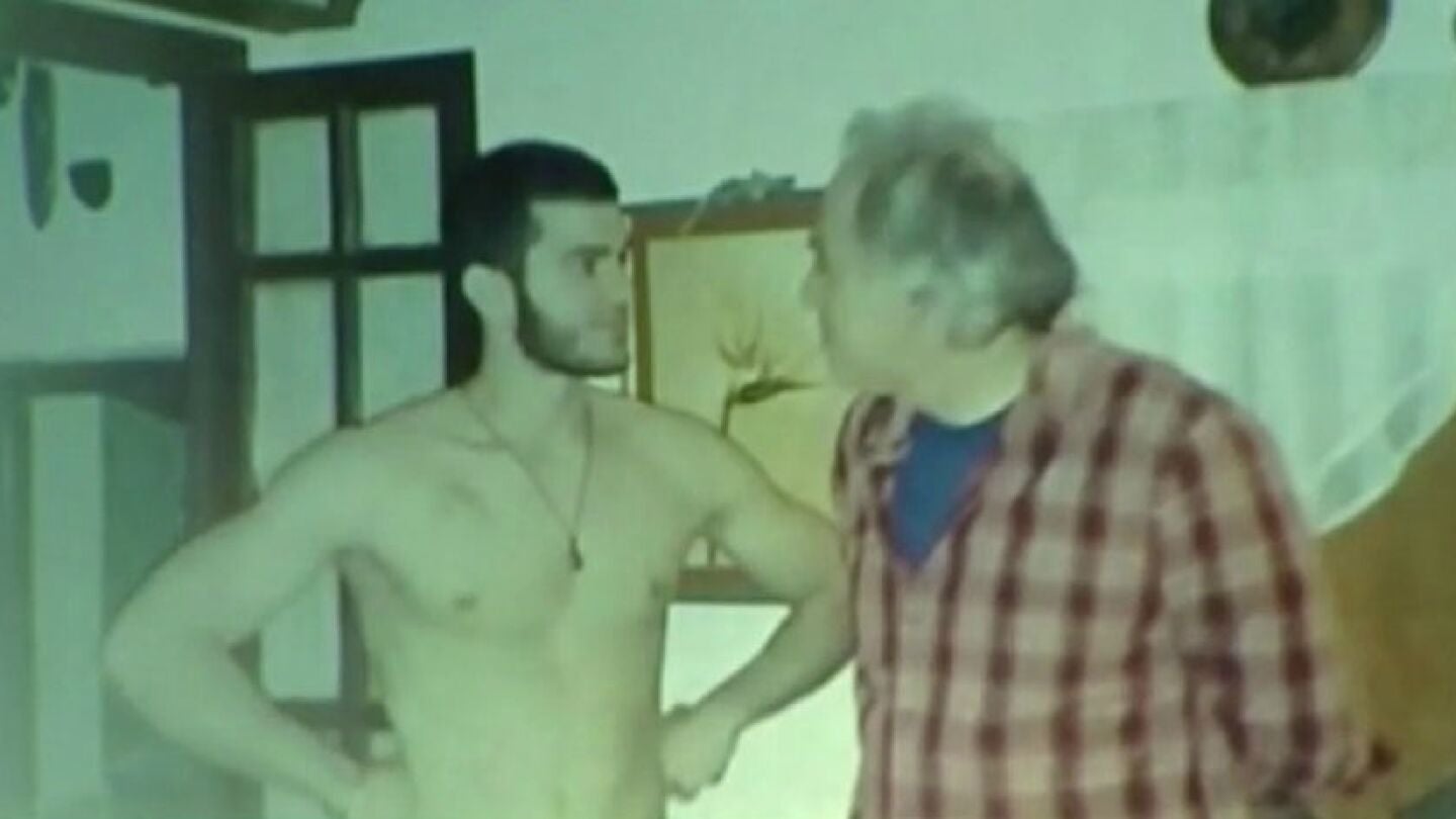 Pablo R&aacute;ez y su padre