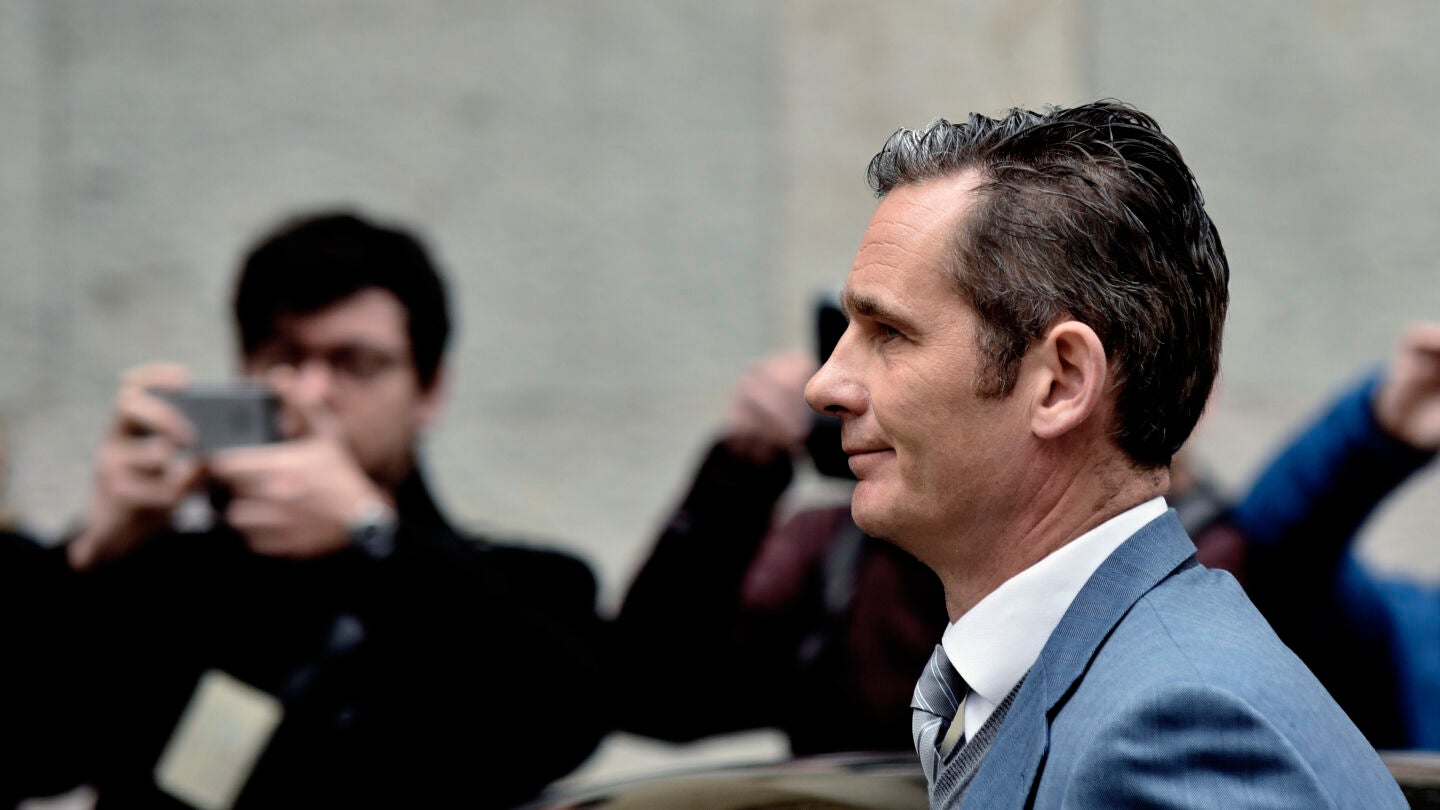 I&ntilde;aki Urdangarin en la Audiencia de Palma