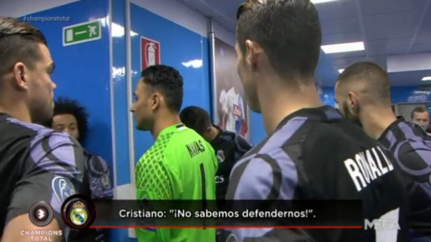 Cristiano Ronaldo, en el túnel de San Paolo Cristiano Ronaldo, en el túnel de San Paolo