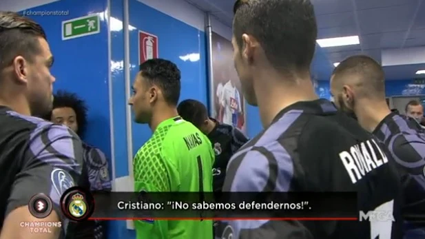 Cristiano Ronaldo, en el túnel de San Paolo Cristiano Ronaldo, en el túnel de San Paolo