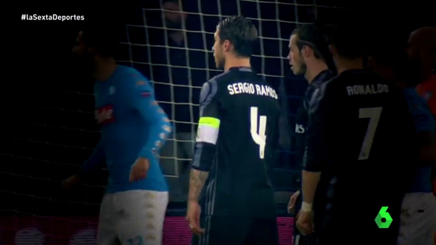 Frame 39.574329 de: El gesto c&oacute;mplice entre Ramos y Kroos antes del gol del Madrid