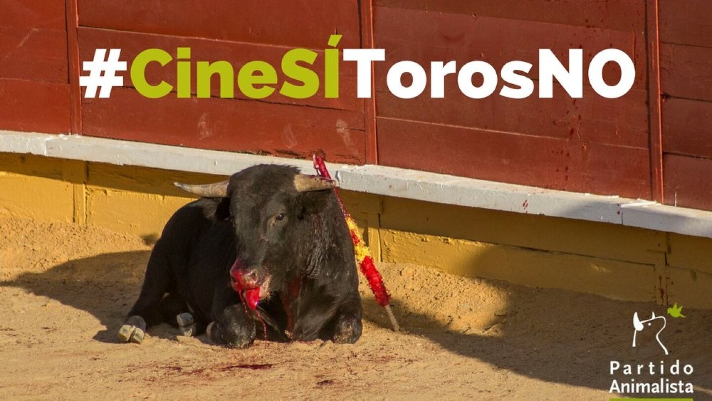 Recogida de firmas #CineS&Iacute;TorosNO