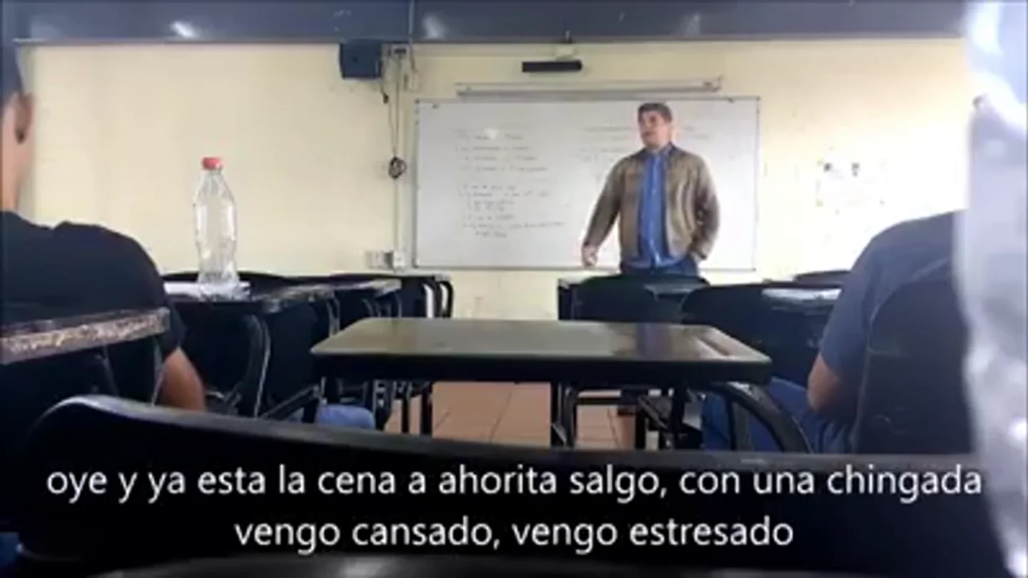 Frame 11.469633 de: Un profesor universitario mexicano, sobre la mujer: "¿Te duele la cabeza pendeja? Tengo ganas de coger y la chingada, así que te quiero ya" Frame 11.469633 de: Un profesor universitario mexicano, sobre la mujer: "¿Te duele la cabeza pendeja? Tengo ganas de coger y la chingada, así que te quiero ya"