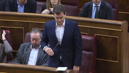 Frame 0.0 de: Albert Rivera: &ldquo;Hoy se aprueba una nueva reforma de la ley electoral&rdquo;