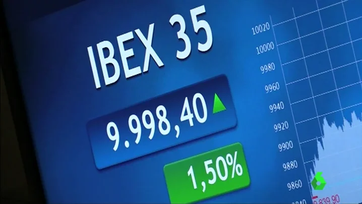 Imagen de los puntos del Ibex 35 a 9 de marzo de 2017