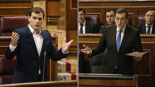 Albert Rivera y Mariano Rajoy Albert Rivera y Mariano Rajoy