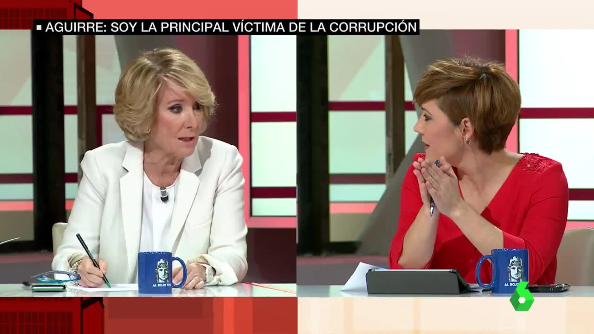 Aguirre responde a Cristina Pardo en ARV