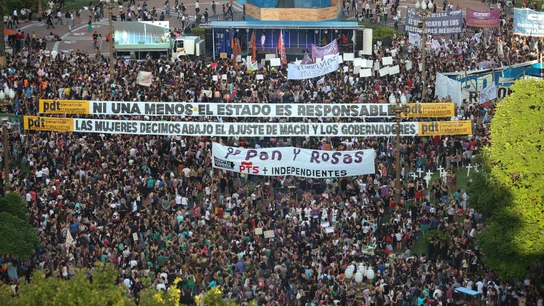 Manifestación por el Día de la Mujer en Buenos Aires Manifestación por el Día de la Mujer en Buenos Aires