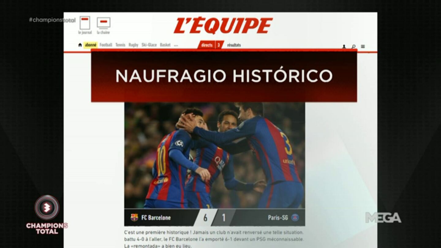 Frame 6.05575 de: La prensa mundial se rinde al Bar&ccedil;a