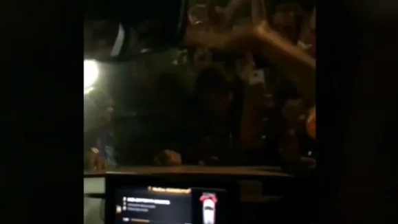 El interior del coche de Messi, grabado por su mujer Antonella El interior del coche de Messi, grabado por su mujer Antonella
