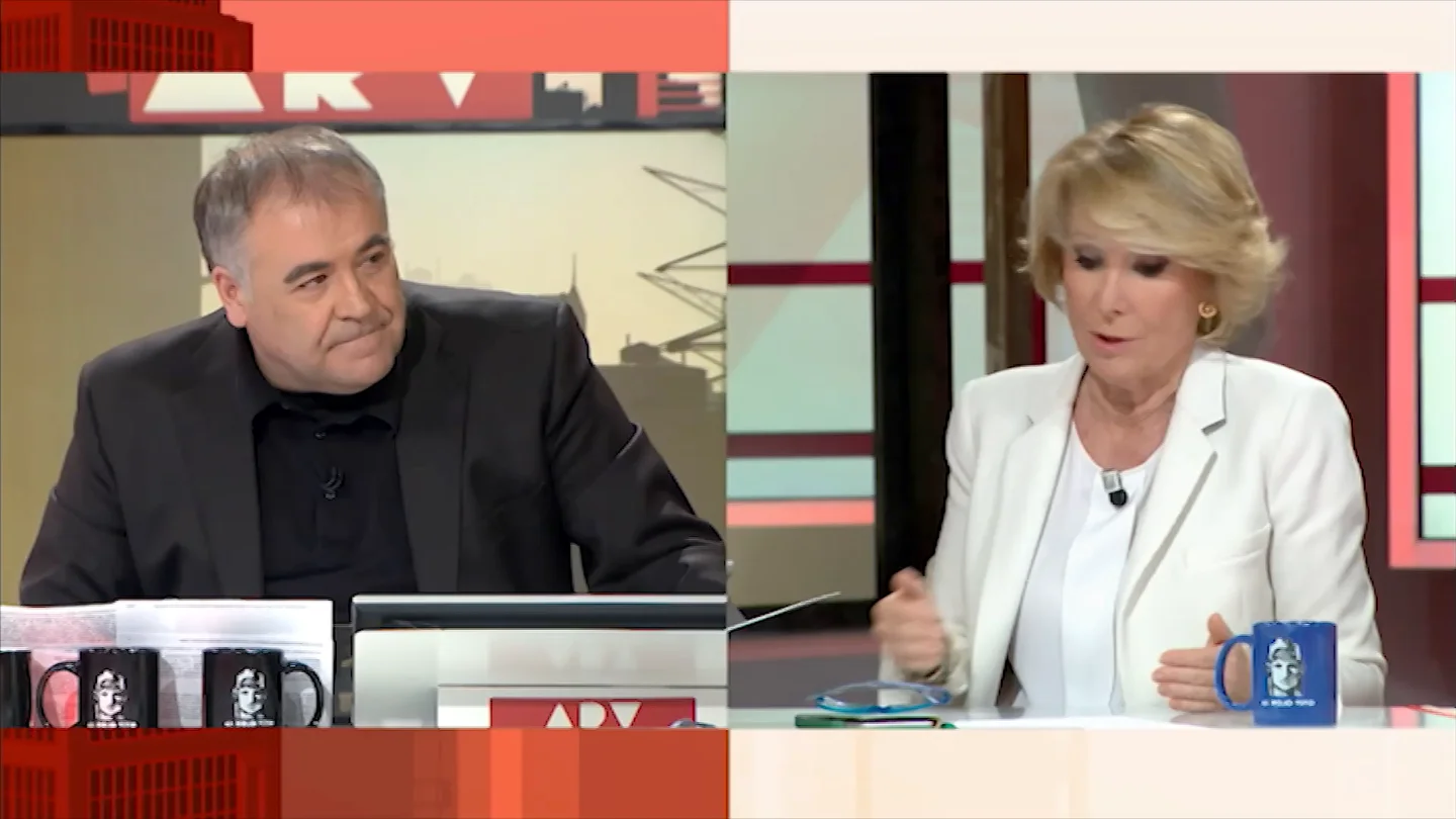 Frame 0.0 de: Esperanza Aguirre asegura que los políticos anglosajones que dimiten no dejan el escaño Frame 0.0 de: Esperanza Aguirre asegura que los políticos anglosajones que dimiten no dejan el escaño