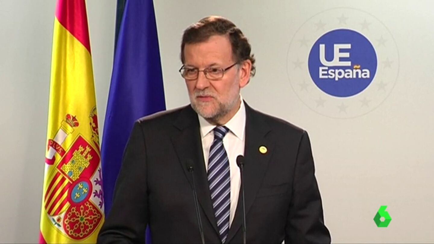 Mariano Rajoy ante los medios