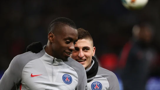 Blaise Matuidi y Marco Verratti Blaise Matuidi y Marco Verratti