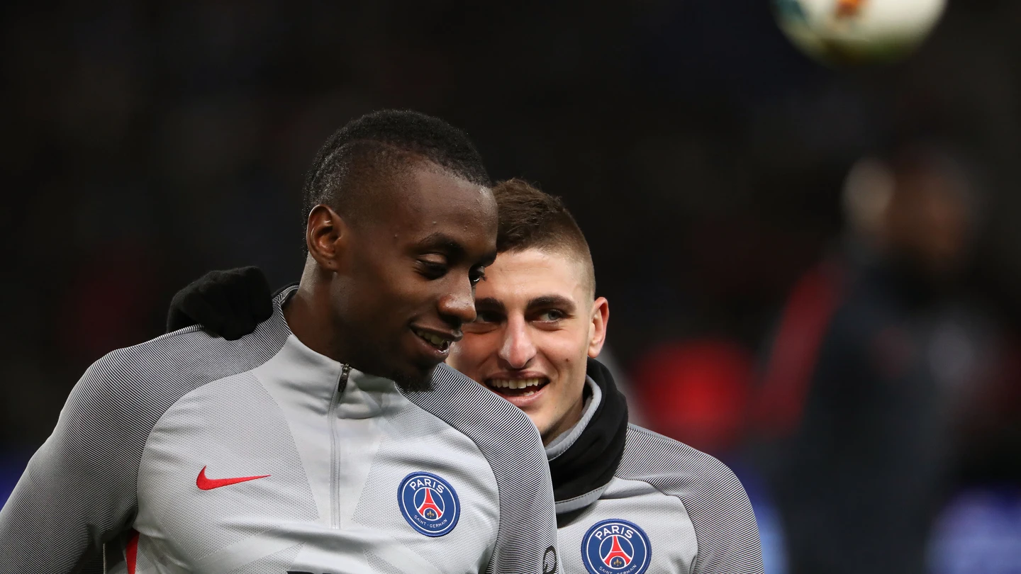 Blaise Matuidi y Marco Verratti Blaise Matuidi y Marco Verratti