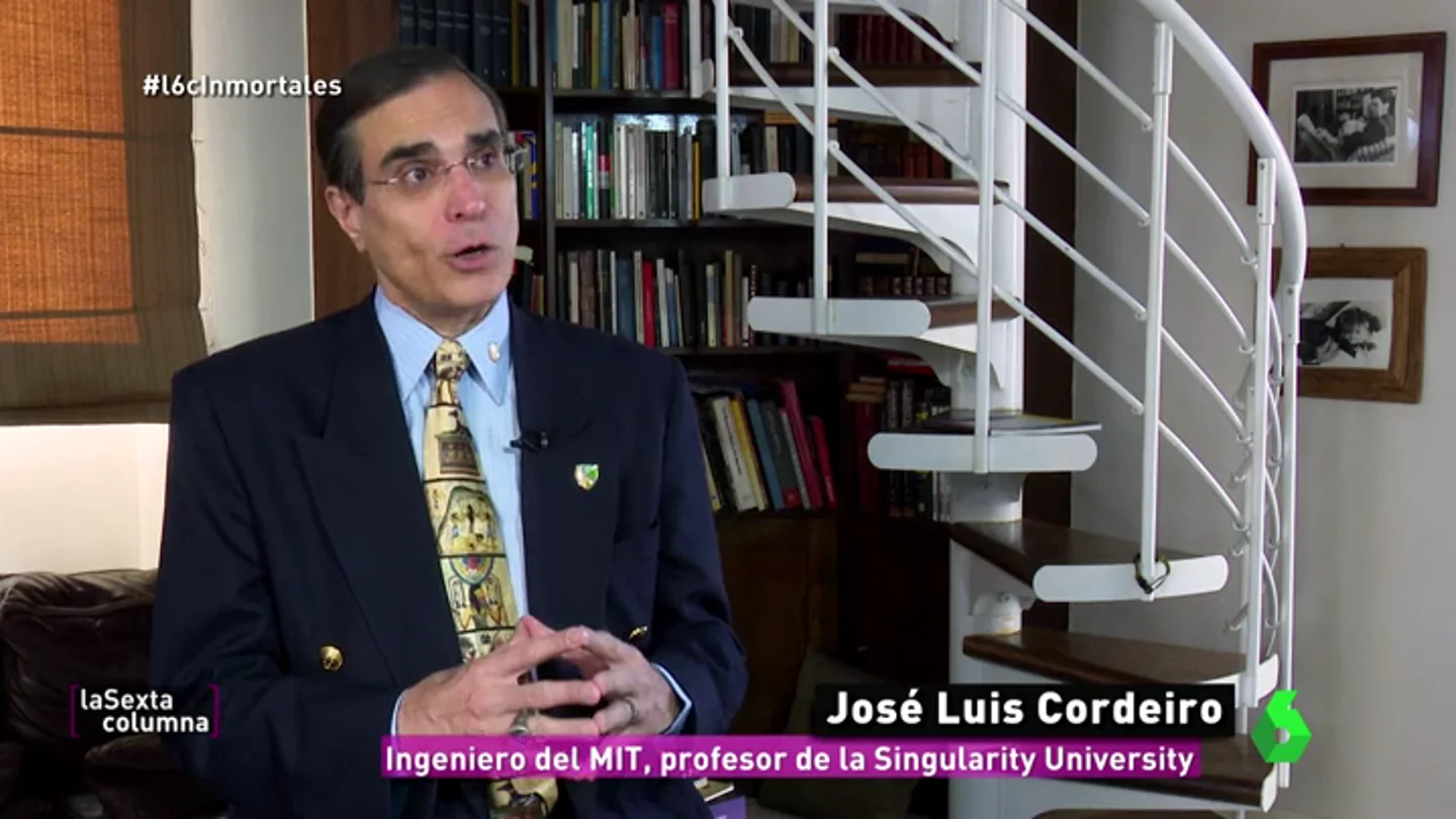 Frame 14.592436 de: José Luis Cordeiro, el ingeniero que pretende burlar a la muerte y convertirse en 'inmortal': "Yo no pienso morir" Frame 14.592436 de: José Luis Cordeiro, el ingeniero que pretende burlar a la muerte y convertirse en 'inmortal': "Yo no pienso morir"
