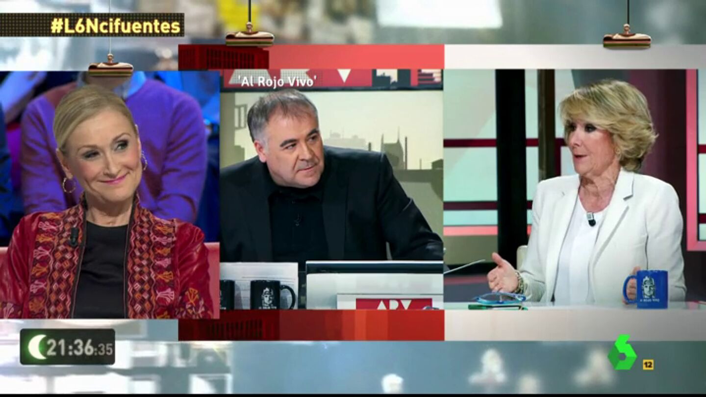 Cifuentes en laSexta Noche