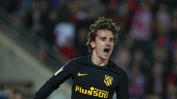 Griezmann celebra un gol