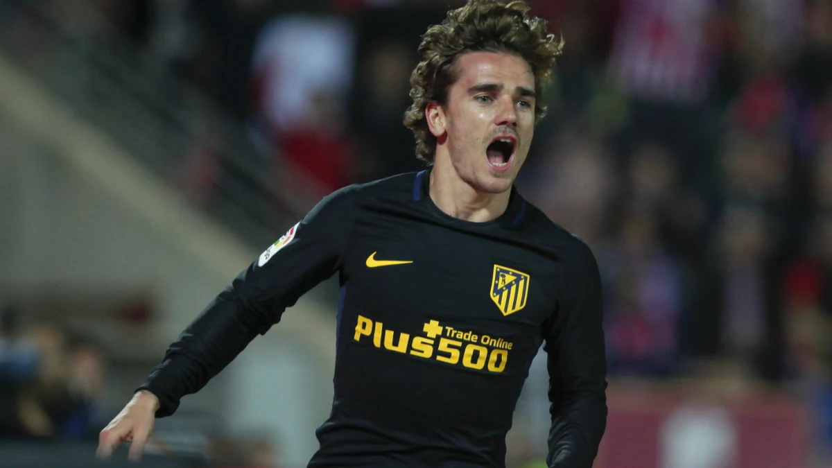 Griezmann celebra un gol