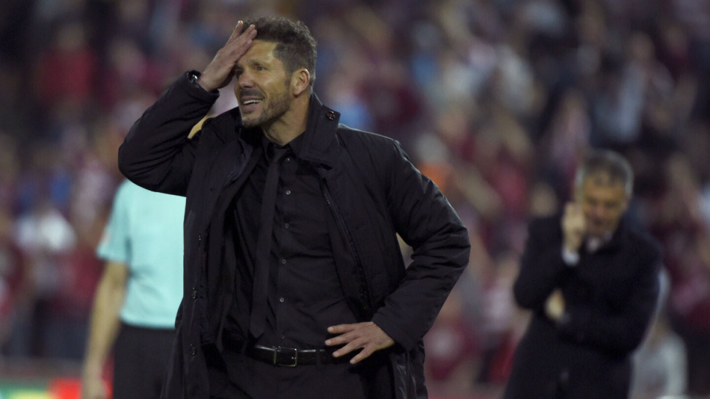 Simeone, en el Granada - Atl&eacute;tico