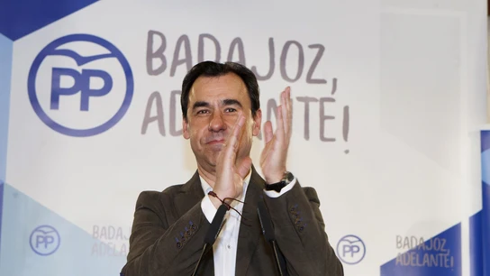 Maillo, en un acto en Badajoz Maillo, en un acto en Badajoz