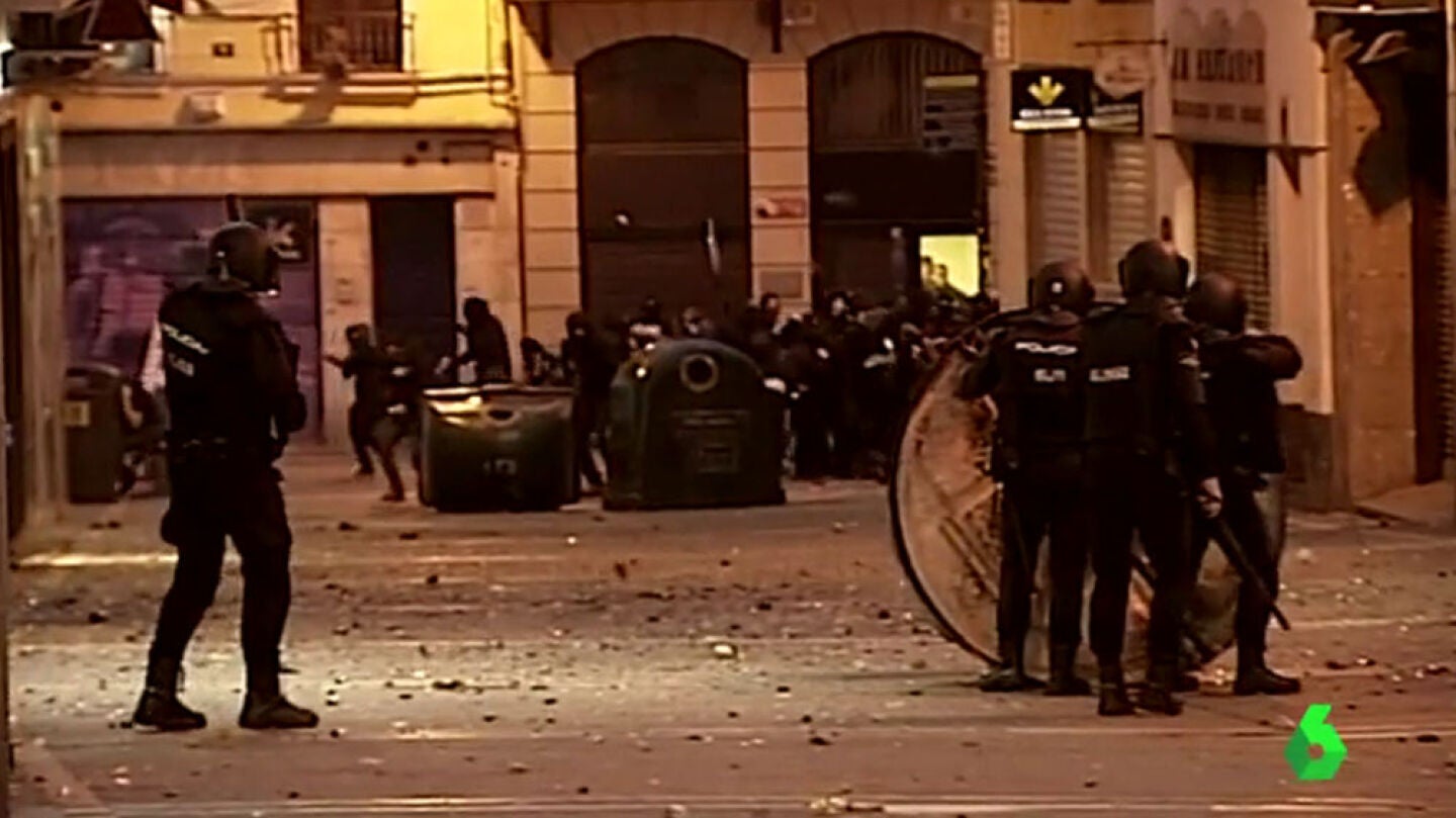 Altercados en Pamplona