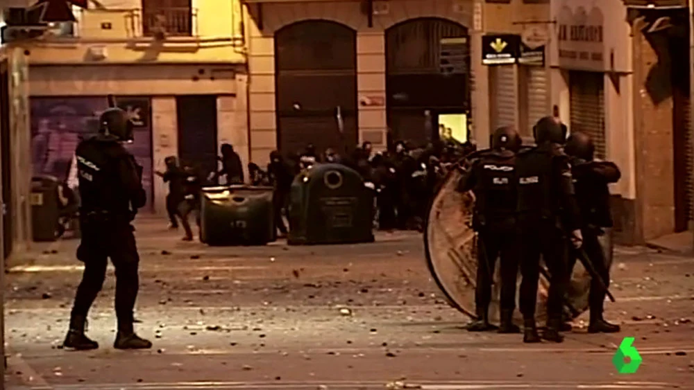 Altercados en Pamplona
