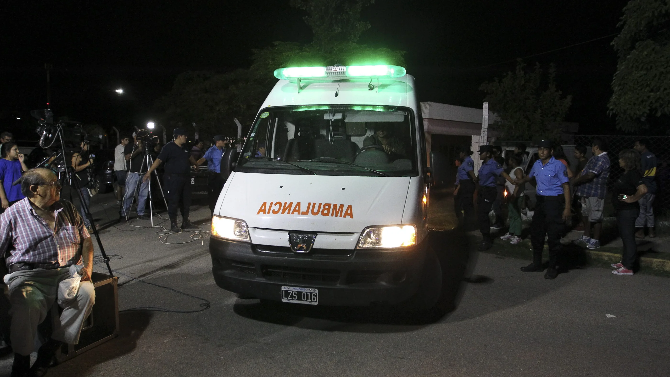 Una ambulancia en Argentina en una imagen de archivo