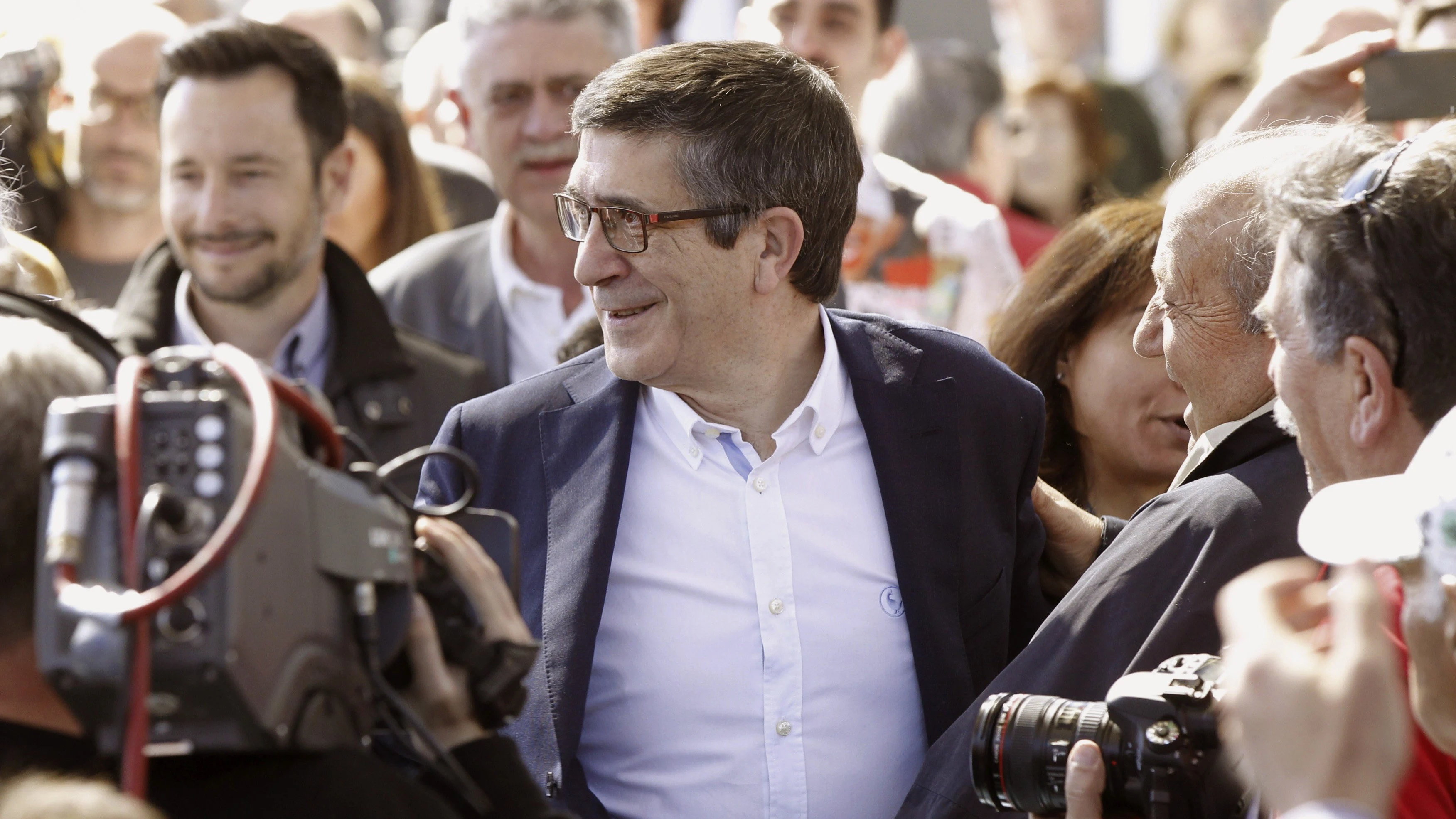 El aspirante a secretario general del PSOE Patxi López El aspirante a secretario general del PSOE Patxi López