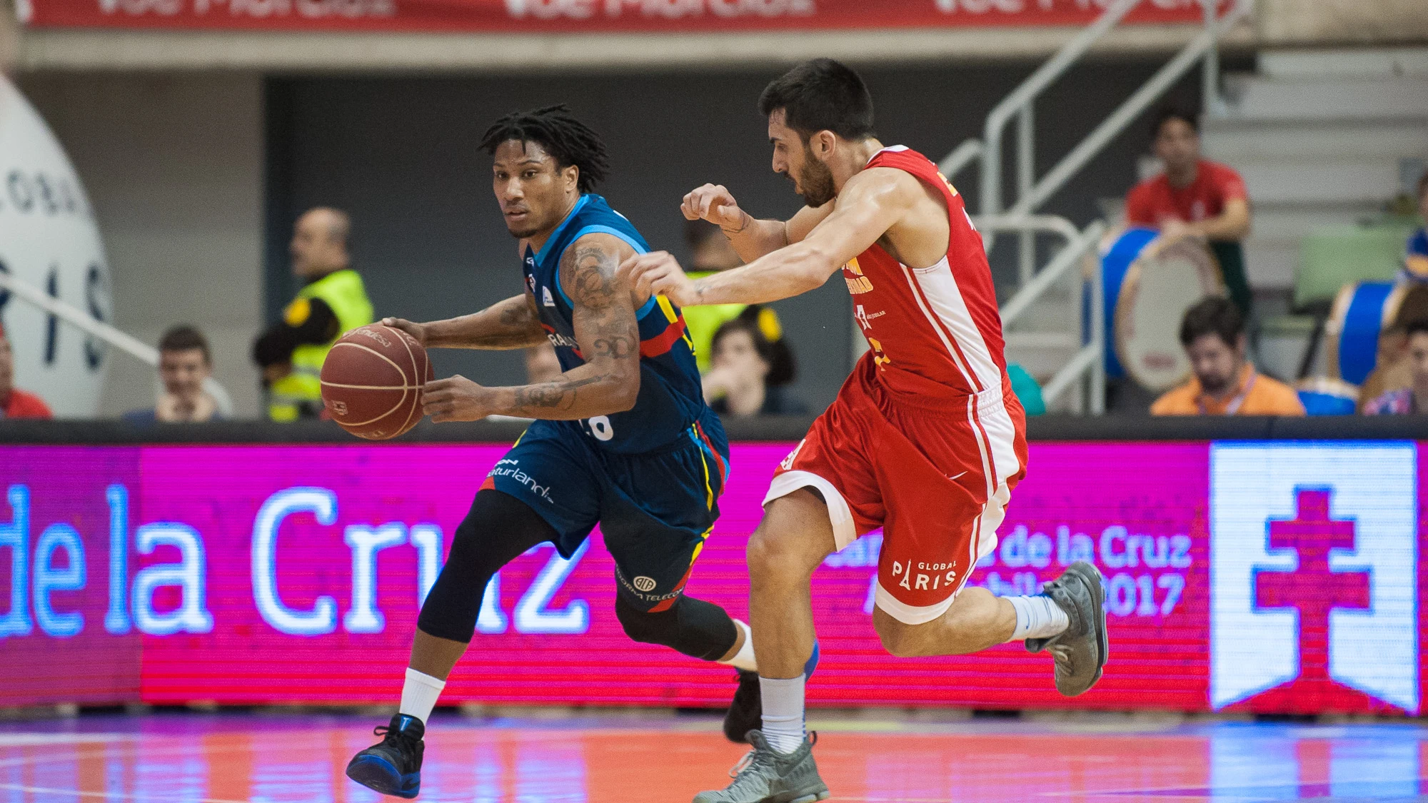Albicy intenta marcharse de Campazzo Albicy intenta marcharse de Campazzo