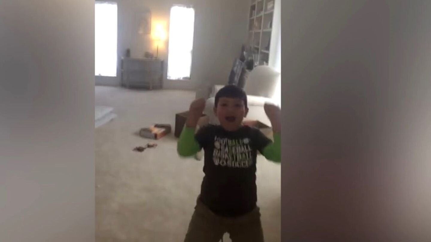 Reacci&oacute;n de un ni&ntilde;o al saber que no tiene c&aacute;ncer