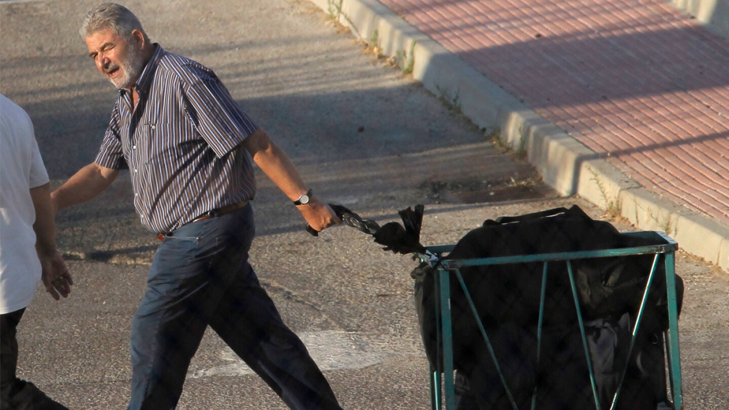 El narcotraficante Laureano Oubi&ntilde;a en una imagen de archivo cuando abandon&oacute; la prisi&oacute;n en 2012
