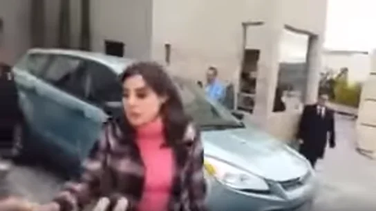 La mujer captada en vídeo La mujer captada en vídeo