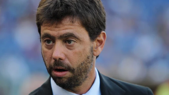 El preisdente de la Juventus, Andrea Agnelli El preisdente de la Juventus, Andrea Agnelli
