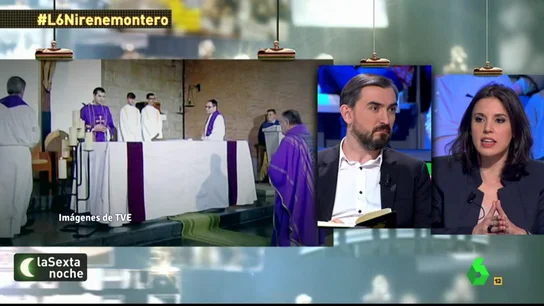 Irene Montero e Ignacio Escolar Irene Montero e Ignacio Escolar