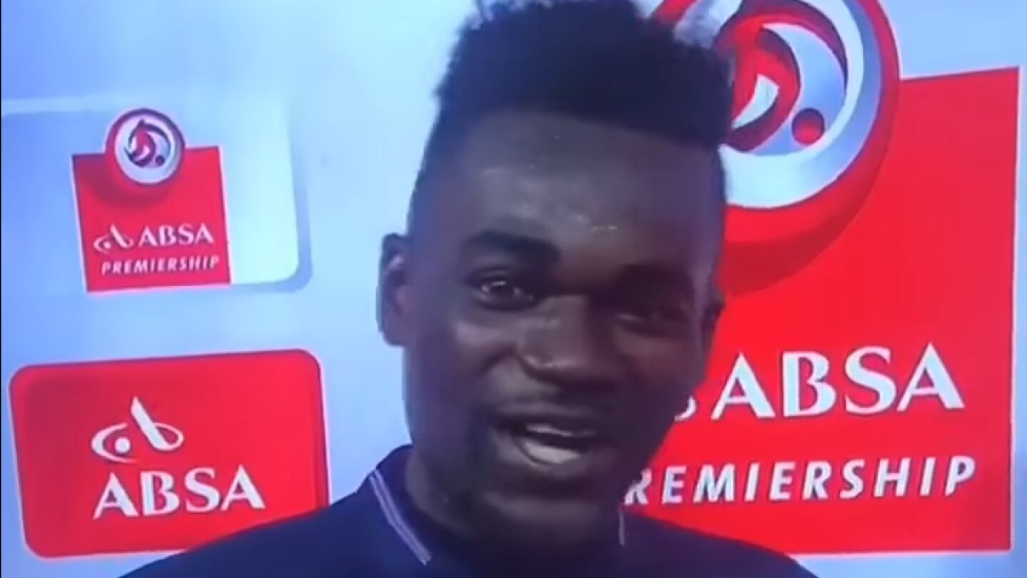 O Mohammed Anas durante la entrevista