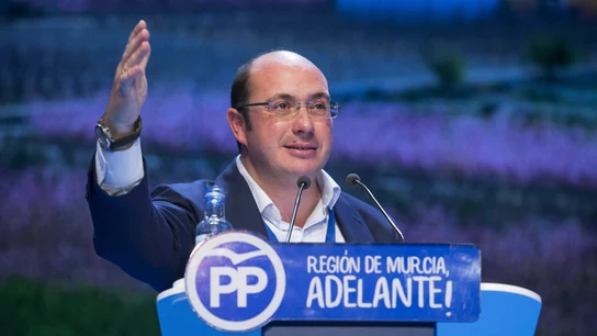 El presidente del PP murciano, Pedro Antonio Sánchez El presidente del PP murciano, Pedro Antonio Sánchez