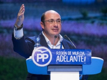 El presidente del PP murciano, Pedro Antonio Sánchez El presidente del PP murciano, Pedro Antonio Sánchez