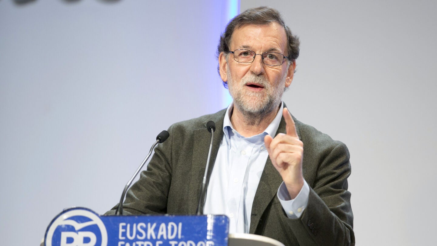  Mariano Rajoy durante su intervenci&oacute;n en la clausura del congreso del PP vasco celebrado en Vitoria