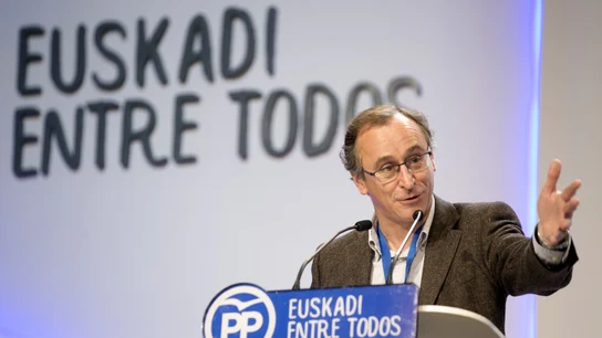 El presidente del PP del País Vasco, Alfonso Alonso El presidente del PP del País Vasco, Alfonso Alonso