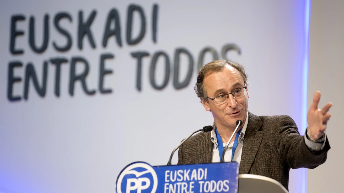 El presidente del PP del País Vasco, Alfonso Alonso El presidente del PP del País Vasco, Alfonso Alonso