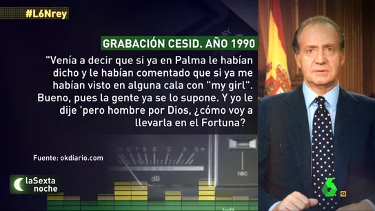Grabación del rey Juan Carlos Grabación del rey Juan Carlos